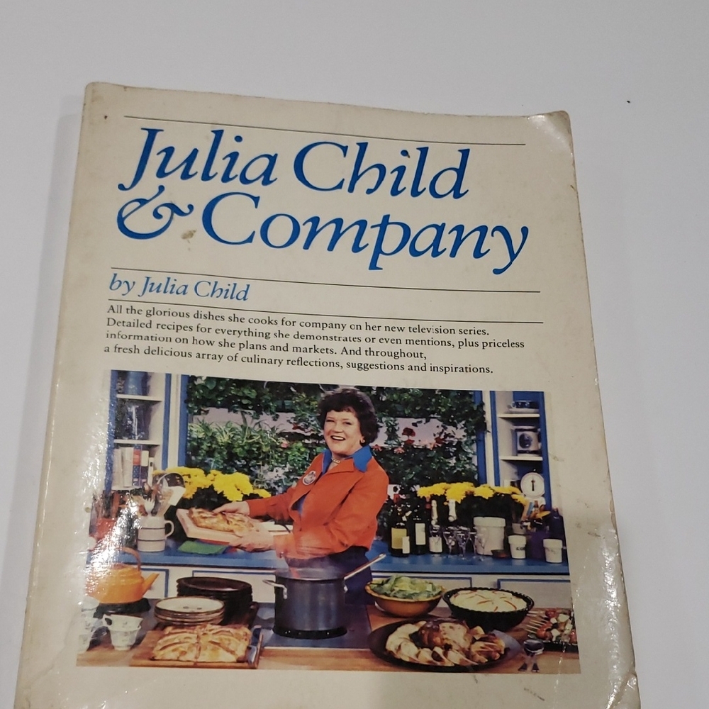Julia Child & Company Cookbook Vintage 1978 Paperback